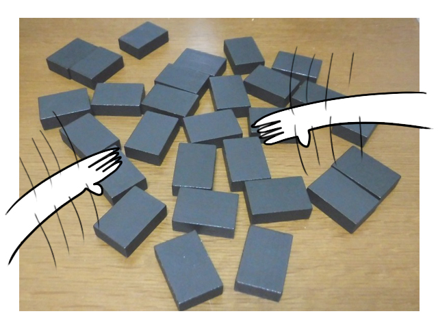 ランドルフの数字推理ゲーム ドメモ木製 ボードゲームレビュー Board Game Map