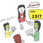 Friedemann Friese’s Trick-taking Card Game “Five Cucumbers (Fünf Gurken) “Board Game Review, Rules and a Strategy