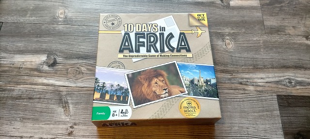 【30分以内】遊びやすい並び替えゲーム「テンデイズインアフリカ（10 days in Africa）」ボードゲームレビュー